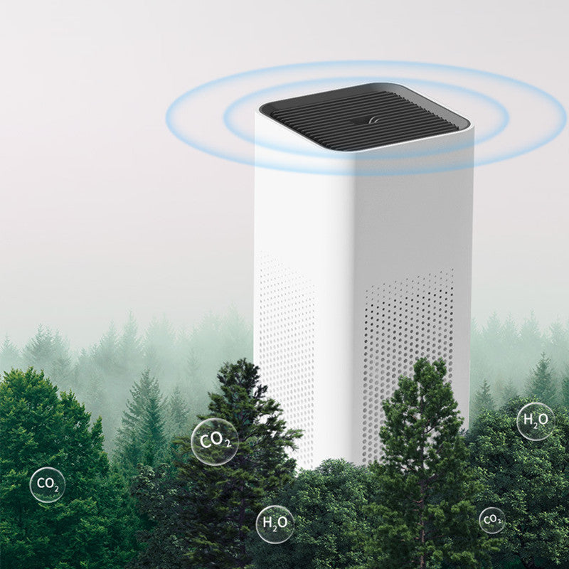 USB Multi-functional Car Air Purifier, with Air Freshener & Starry Light Projector, for Car, Office & Home