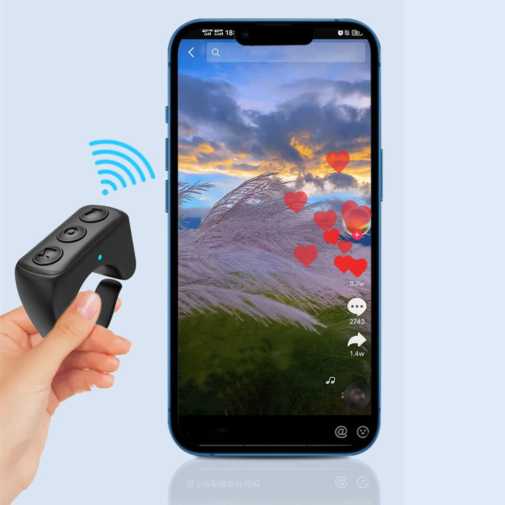 Wireless Bluetooth Media Controller for ALL Phones with Mount