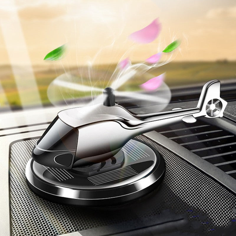 Solar Energy Rotating Car Air Freshener, for Car & Home