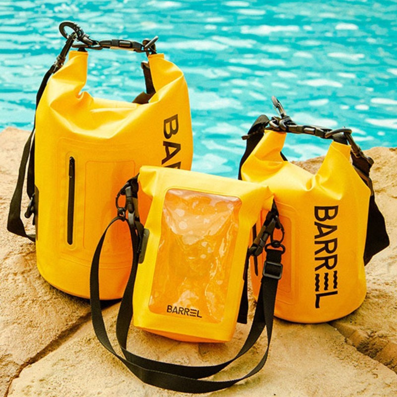 Waterproof Lightweight Dry Bag (2L/4L/10L), for Travel, Swimming, Boating, Kayaking, Camping & Beach