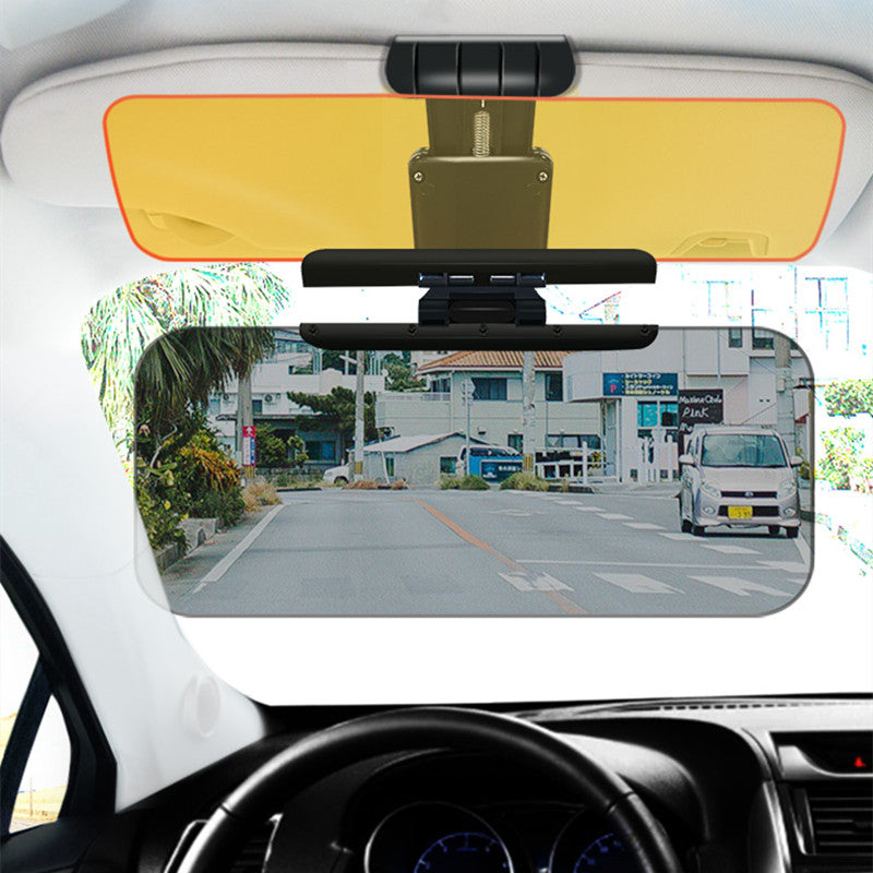 Universal Car Anti-Glare Sun Visor Extender, with Adjustable Angle, for Day and Night