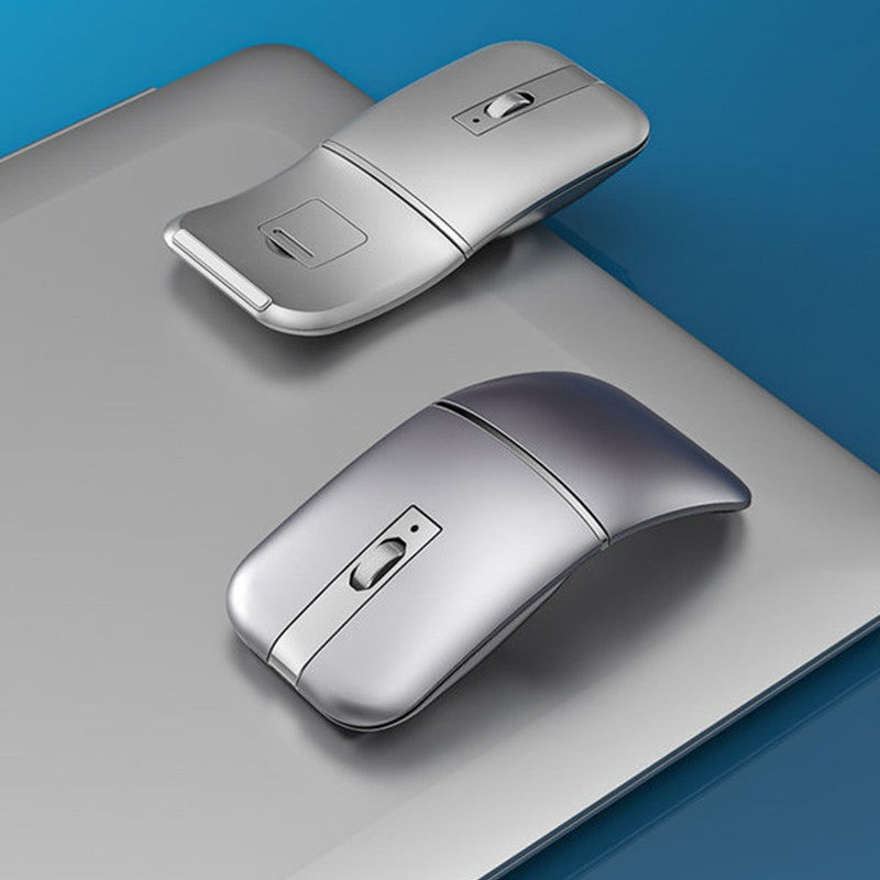 Portable Ergonomic Wireless Mouse with 2 Connection Modes, 3 DPI & Silent Click, for Home & Office