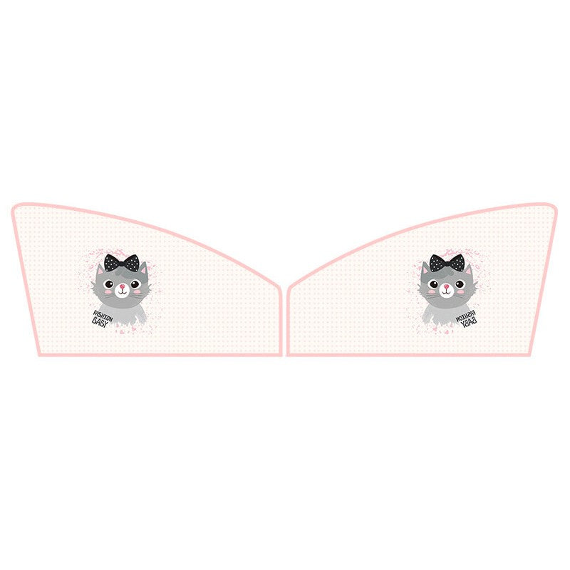 2-Piece Universal Car Side Window Sun Shades with UPF40, for Sedan, SUV, Truck