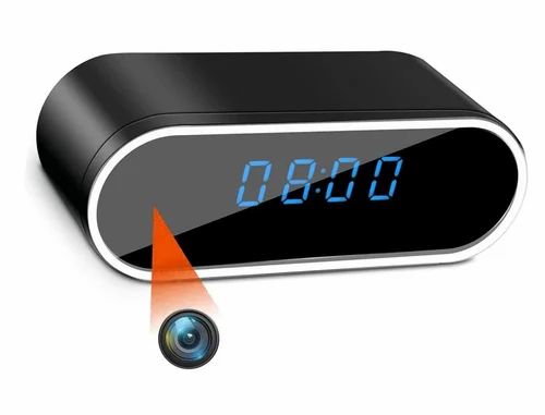 Bedside Clock Video Camera with Night Vision and Motion Detection WIFI Control