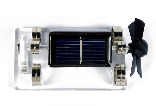 Solar Energy Magnetic Levitation Fan Blade Solar Motor with 300-1500Rpm, for Laboratory & Toys