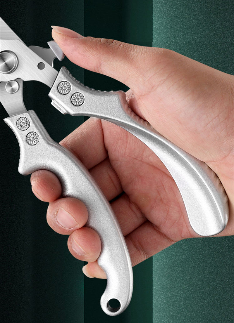 Multifunctional Stainless Steel Kitchen Scissors