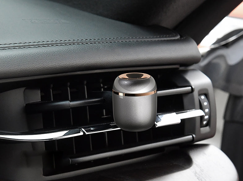 Capsule Car Perfume & Air Freshener With Nano Breathable Film & 3 Replaceable Perfume
