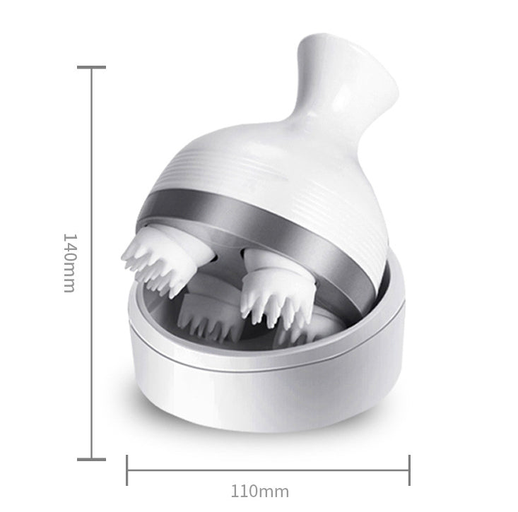 Rechargeable & Waterproof Multifunctional 3D Home Cat Claw Scalp Massager, For White-collars, Students, Housewives & Seniors