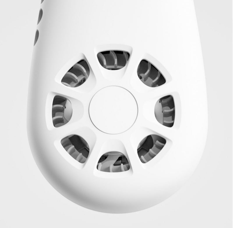 Portable Hanging Neck Electric Fan, with USB Charging, 360¬∞Annular Soft Wind and Double Frequency Conversion Magnetic Suspension Motor, for Office, Travel & Outdoor