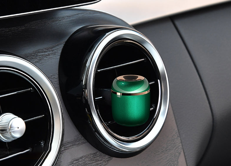 Capsule Car Perfume & Air Freshener With Nano Breathable Film & 3 Replaceable Perfume