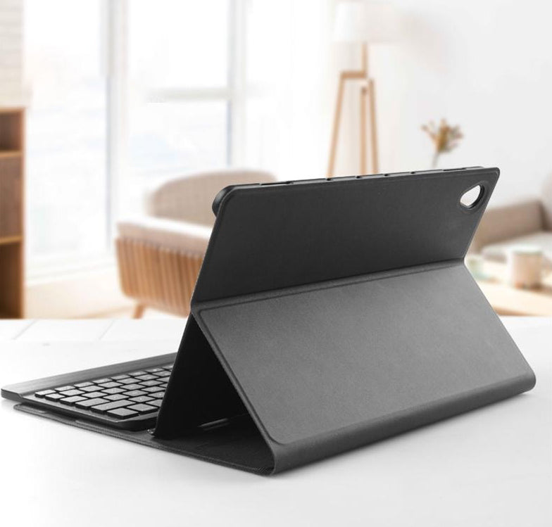 Wireless/Bluetooth Folio Keyboard Case With Auto Wake/Sleep & Three Adjustable Angles, For 10.8 Inch Huawei M6 Pad