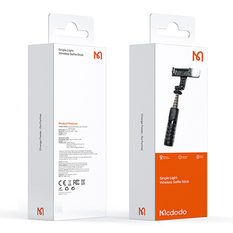 Mini Portable Fill Light Bluetooth Selfie Stick
