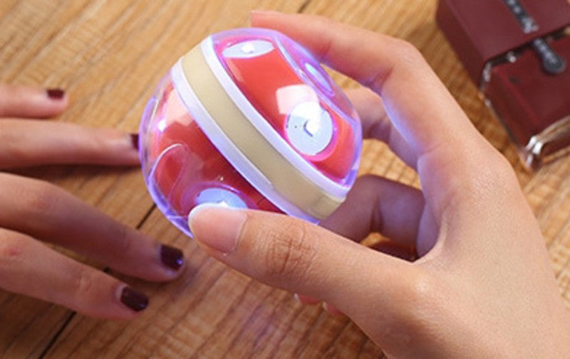 6cm Portable Rechargeable Wireless UV Sterilization Lamp & LED Nail Lamp, with Physical Sterilization, Ambient Light and USB Charging Interface, for Work, Outdoors and Nail