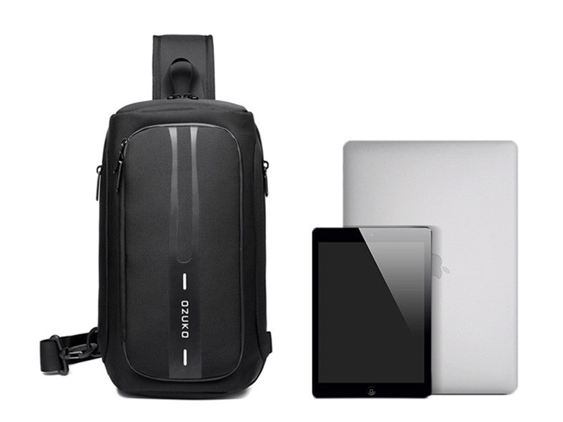 Multifunctional Men's Sports Waterproof Sling Bag
