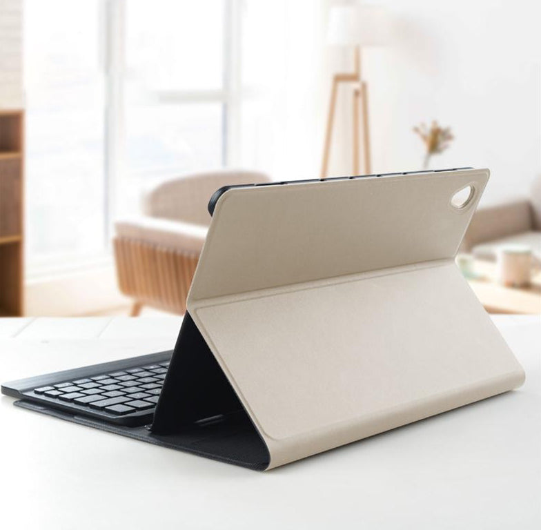 Wireless/Bluetooth Folio Keyboard Case With Auto Wake/Sleep & Three Adjustable Angles, For 10.8 Inch Huawei M6 Pad