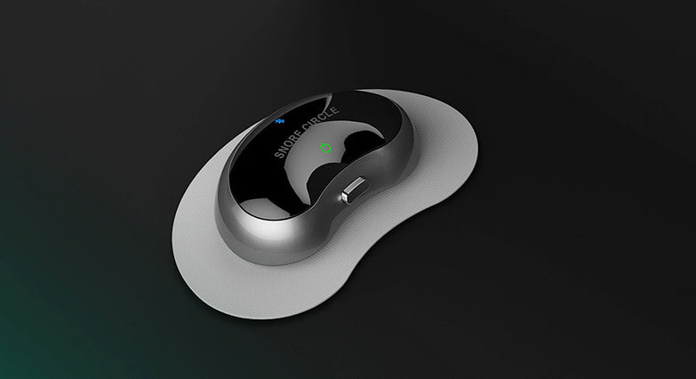 Smart Snore Stopper with Bone Conduction Technology and Voice Recognition Technology, Effectively Reduce Snoozing, for Women and Men