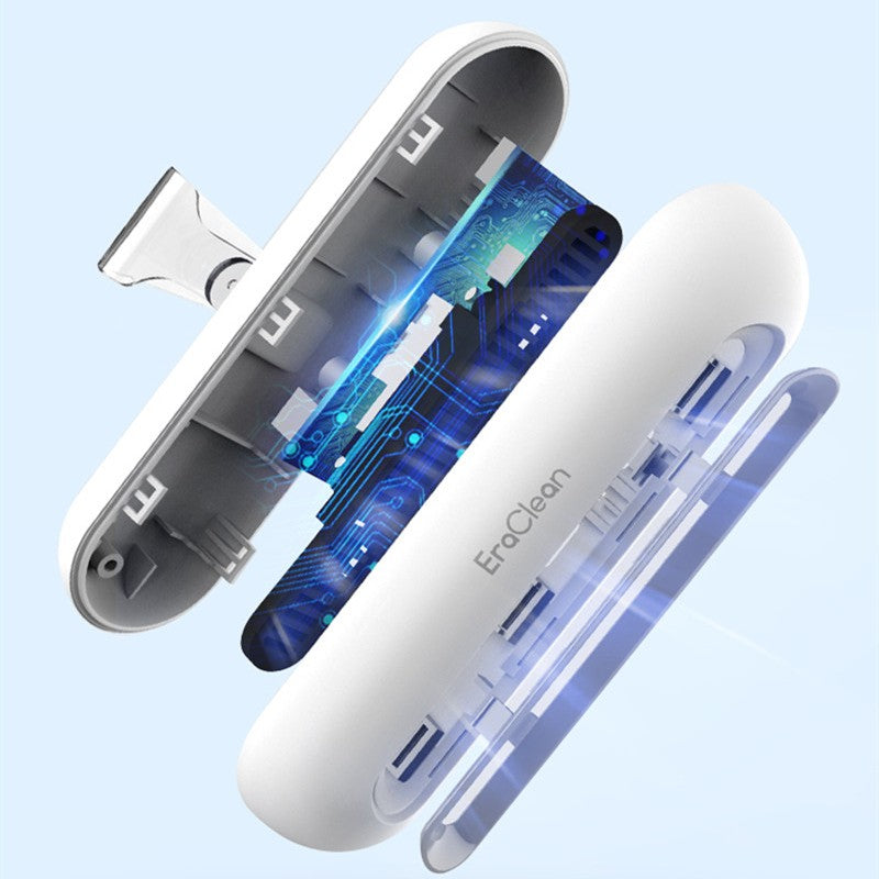 Rechargeable Compact Refrigerator Odor Eliminator Air Purifier, for Fridge, Room, Car, Closet & Drawer