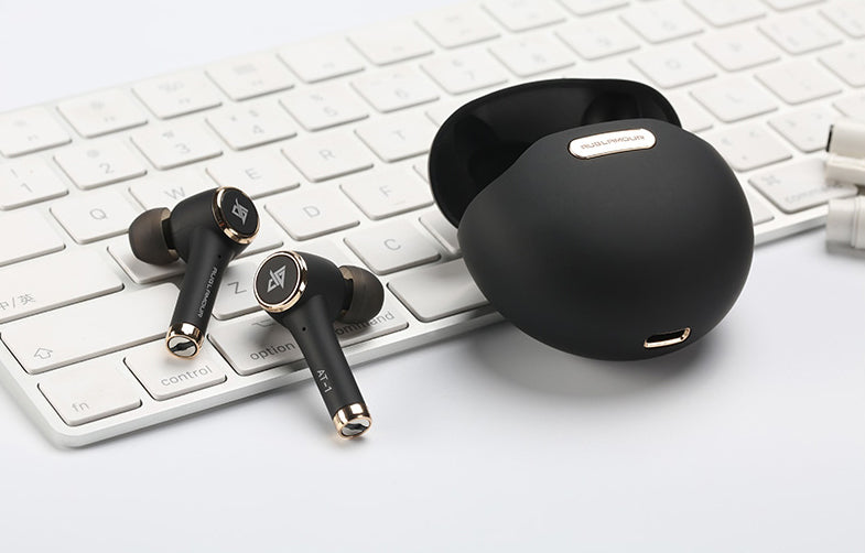 Bluetooth 5.0 True Wireless Stereo Earbuds with Built-in Mic, IPX5 Waterproof, Premium Sound, For Sports, Running & More