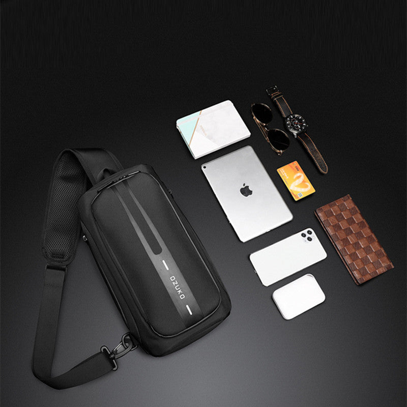 Multifunctional Men's Sports Waterproof Sling Bag