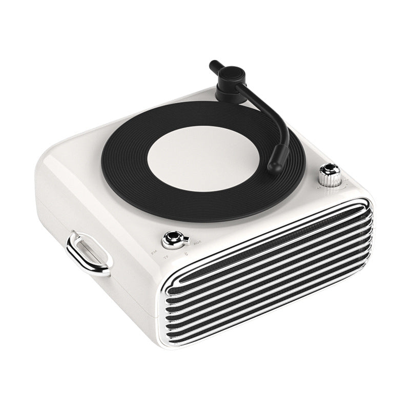 Retro Bluetooth Speaker, with FM Radio & Air Freshener, for Home & Office
