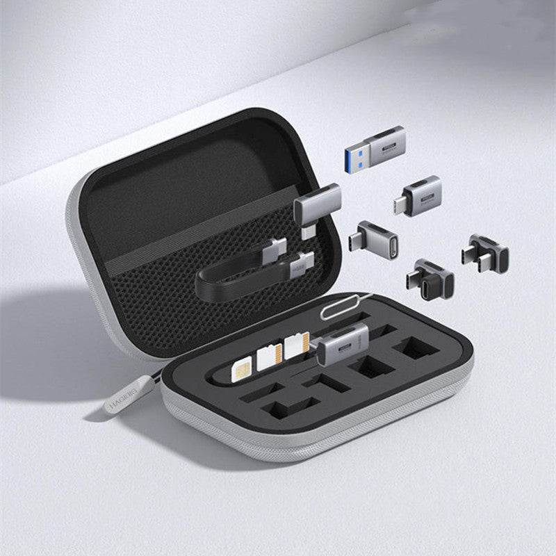 Multi-Functional Data Cable Adapter and Charging Set