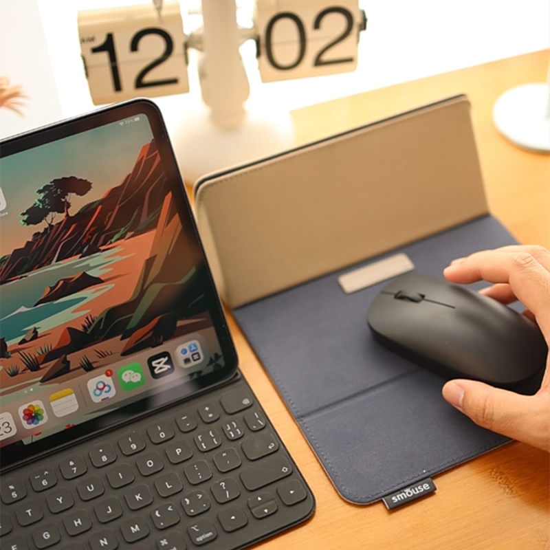 Multi-functional Pen Case, Storage Bag, Mouse Pad, and Stand