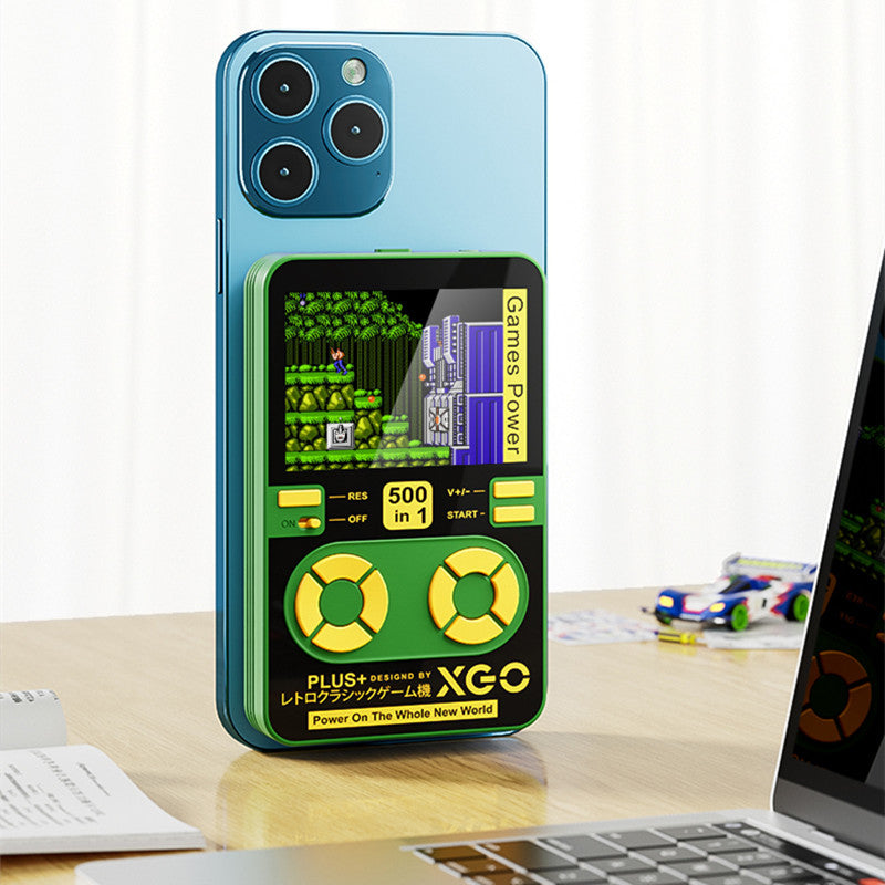 Retro Game Console Magnetic Wireless Power Bank