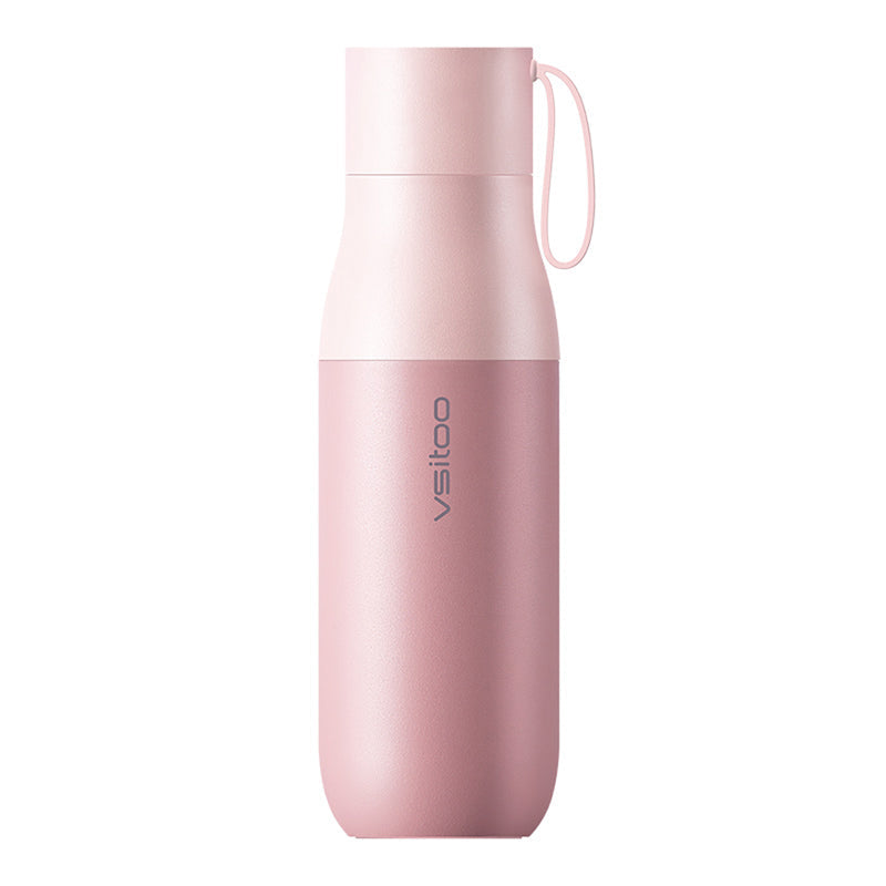 450ml Smart Water Bottle, with 24-hour Insulation, Temperature Display, Water Quality Detection and Magnetic Charging, for Home, Office, Sports & Travel