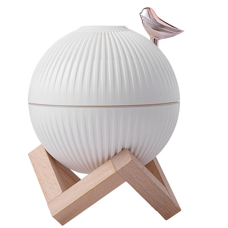 USB Quiet Desktop Humidifier, with Large Capacity Water Tank, Adjustable Light & Mist Outputs, for Home & Office