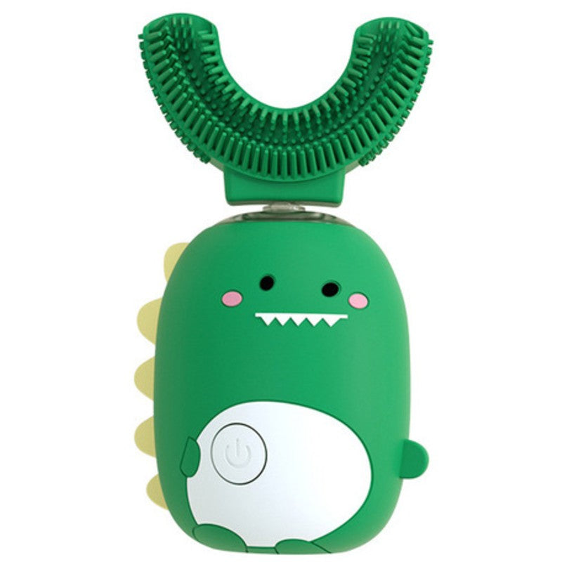 Children's U-Shape 360¬∞ Electric Ultrasonic Toothbrush, with Light Therapy, Rechargeable & Waterproof Design, for 3-9 Years Kids