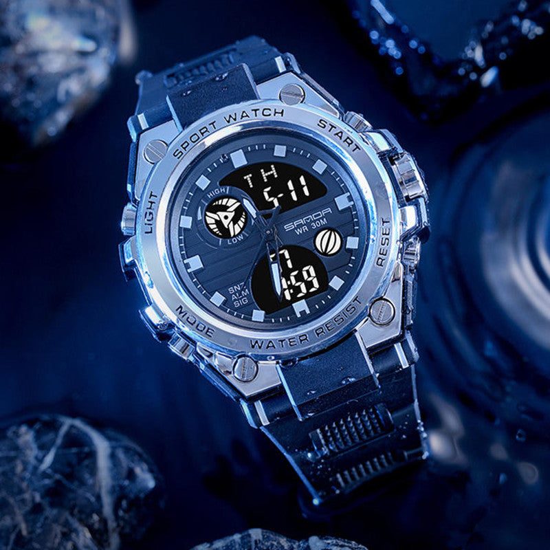 Outdoor Multifunctional Waterproof Luminous Watch