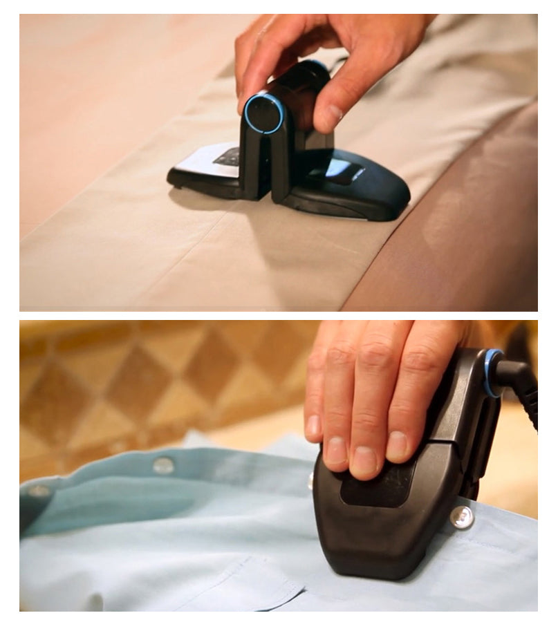 Portable & Foldable Travel Handheld Mini Iron, No Water Needed, For Travel Business Trip