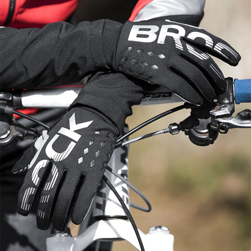 Autumn/Winter Cycling Long Finger Touchscreen Gloves