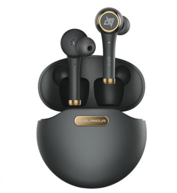 Bluetooth 5.0 True Wireless Stereo Earbuds with Built-in Mic, IPX5 Waterproof, Premium Sound, For Sports, Running & More