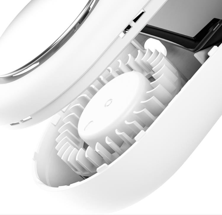 Portable Hanging Neck Electric Fan, with USB Charging, 360¬∞Annular Soft Wind and Double Frequency Conversion Magnetic Suspension Motor, for Office, Travel & Outdoor