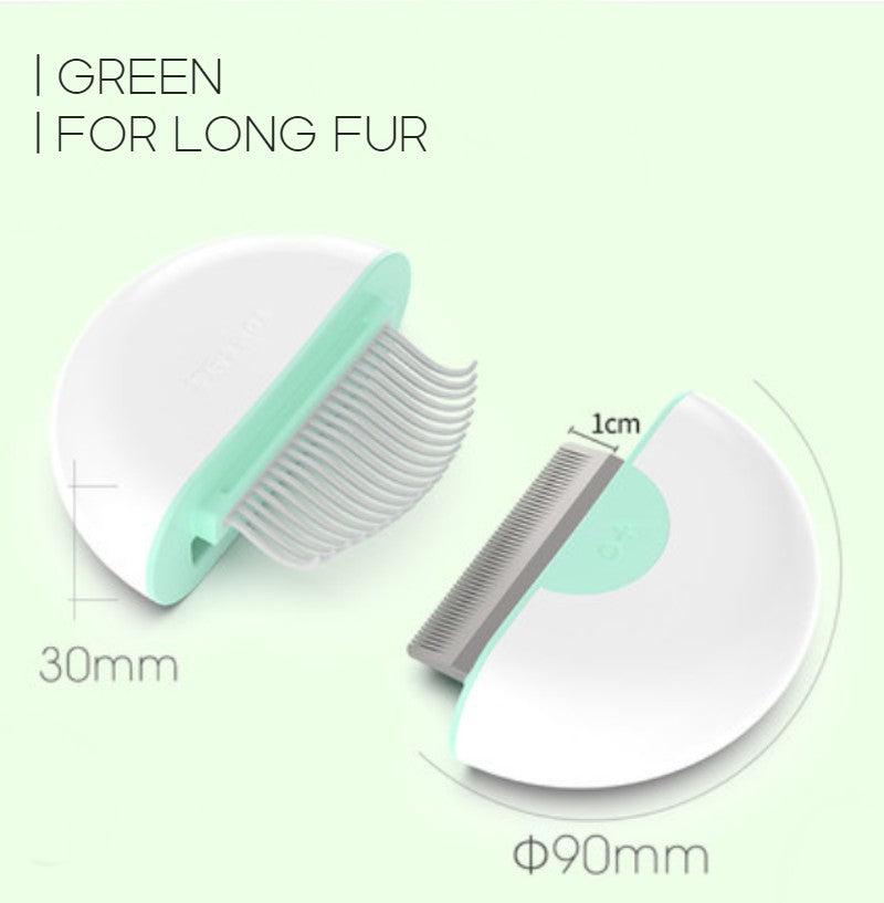 Multifunctional Pet Comb, with Convenient Storage, Grab the Floating Hair, Untie the Knot, Massage and Relieve Itching, for Long and Short Fur