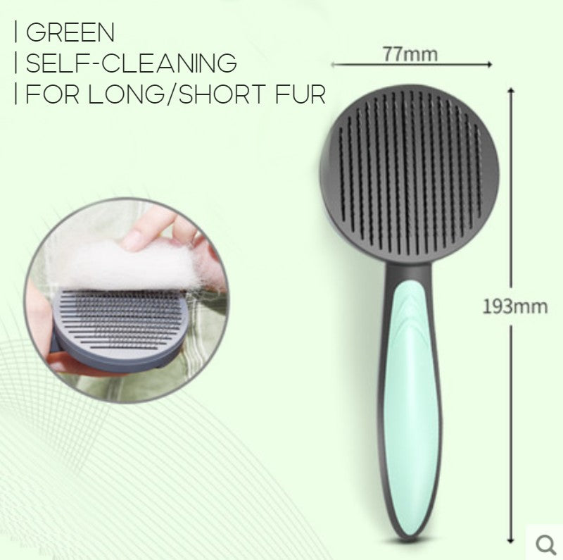Multifunctional Pet Comb, with Convenient Storage, Grab the Floating Hair, Untie the Knot, Massage and Relieve Itching, for Long and Short Fur