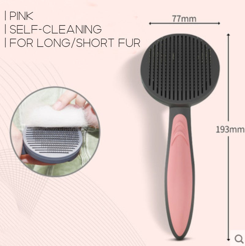 Multifunctional Pet Comb, with Convenient Storage, Grab the Floating Hair, Untie the Knot, Massage and Relieve Itching, for Long and Short Fur
