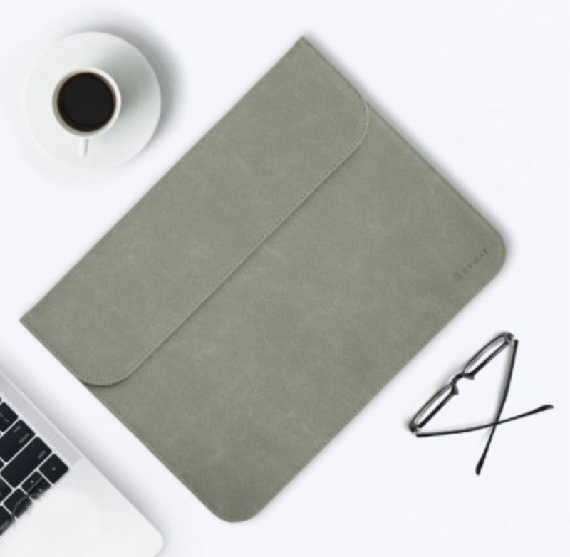 Portable Ultra-thin Laptop Sleeve Cover, with Slim Design, Delicate Fluff and Invisible Magnetic Buckle