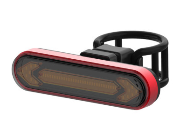 Wireless Remote Control Bicycle Steering Taillight, with Turn Signal, Brake Light and Flashing Warning Light, for Safe Cycling