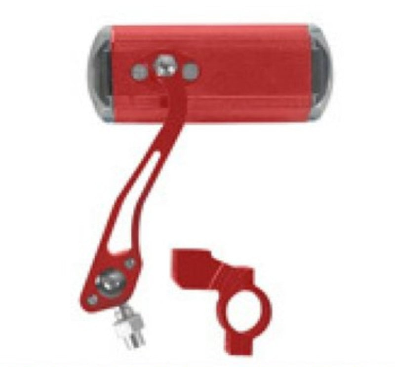 Adjustable & Rotatable Bicycle Rear View Mirror, with aluminum bracket and Tool-free Installation, for Safe Cycling