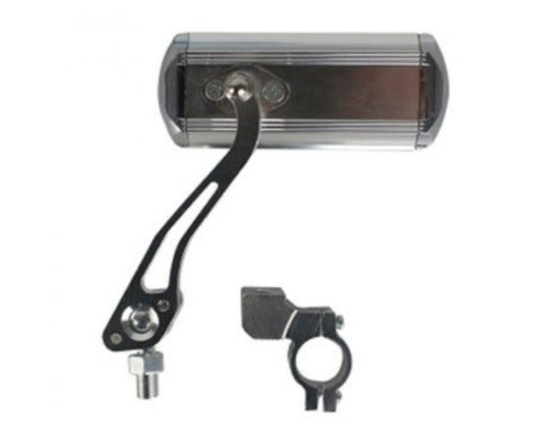 Adjustable & Rotatable Bicycle Rear View Mirror, with aluminum bracket and Tool-free Installation, for Safe Cycling