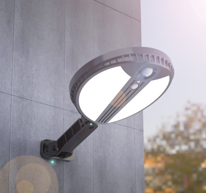 Ultra Bright Outdoor Solar Light with Remote Control, Three Light Modes, for Outdoors, Courtyard, Home, Corridor, Fence and Road