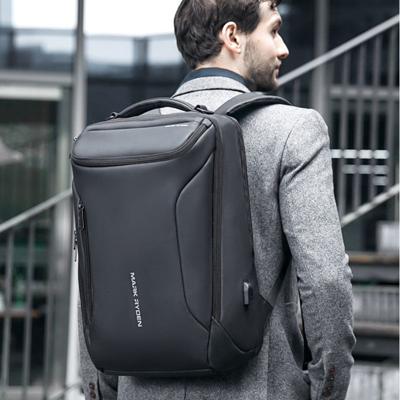 Multifunctional 33L Large-capacity Backpack, with Streamlined Shape, Waterproof Design, 12 Types of Storage Compartments, 180¬∞Opening, Independent Computer Compartment, USB Charging Port