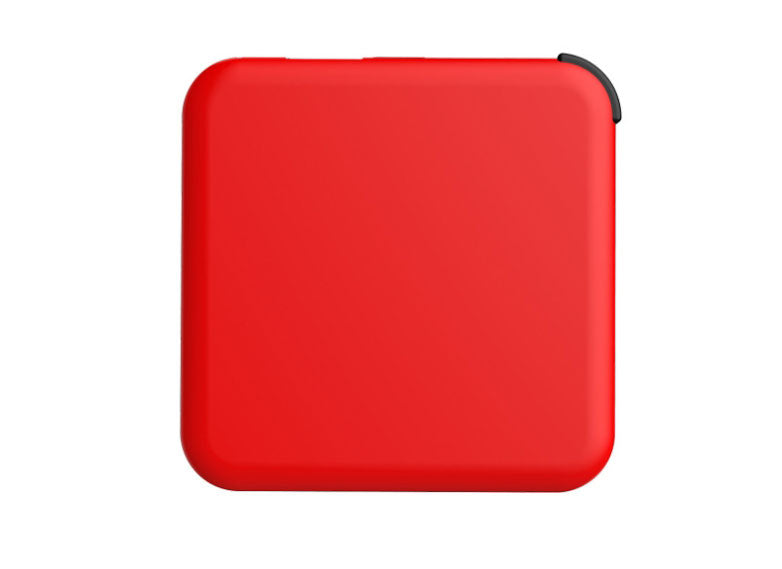 Tinier & Thinner Solar Power Bank with 3-in-1 Concealable Cable