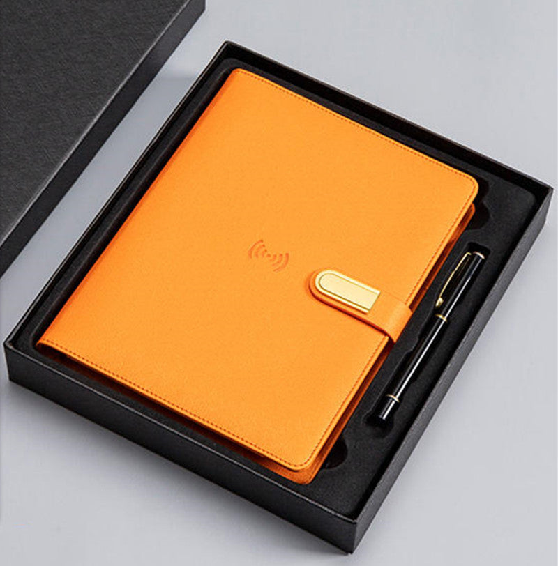 Multifunctional Wireless Charging Notebook Powerbook
