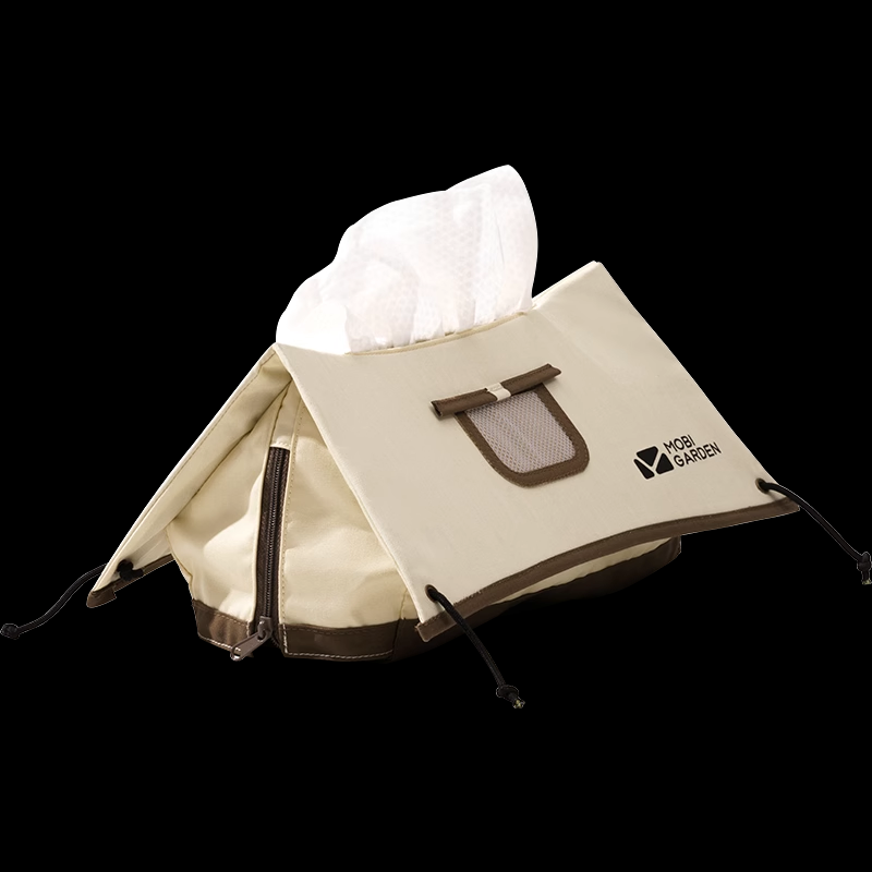 Tent-Shaped Waterproof Tissue Box Roll Holder