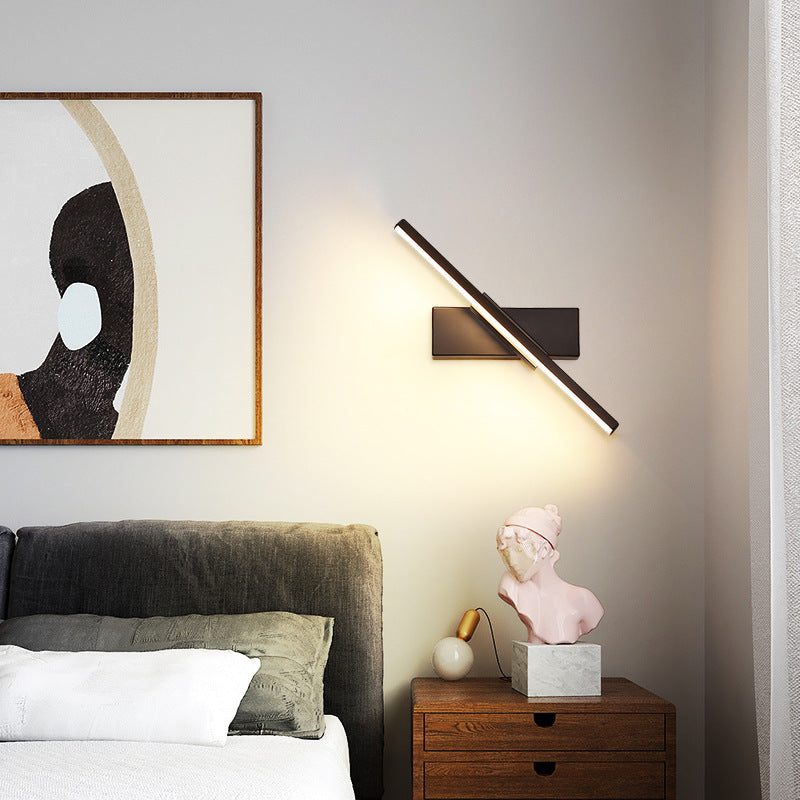Tricolor Dimming Wall Light with Minimalist Shape and 330¬∞ Rotatable Design, for Room, Kitchen, Corridor, Office and More