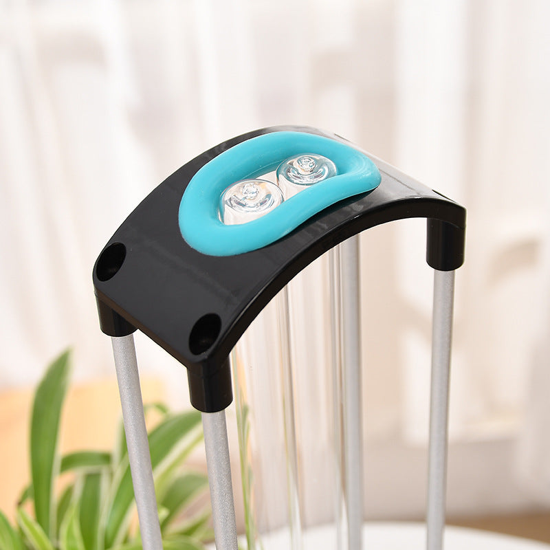 Intelligent Induction UV Sterilization Lamp, Mite Removal and Disinfection Lamp, with UV + Ozone Dual Disinfection, Wireless Remote Control, Safe Delay Start and Automatic Human Body Recognition, for Home, Office, Kindergarten and More
