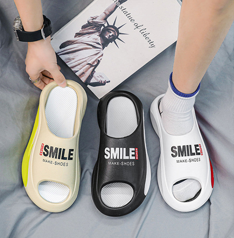 Non-Slip The-Feeling-Of-Stepping-On-Feces Slippers For Men